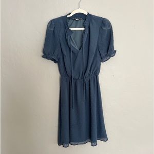 Women’s SMALL Montaeu Dusty Blue Dress
